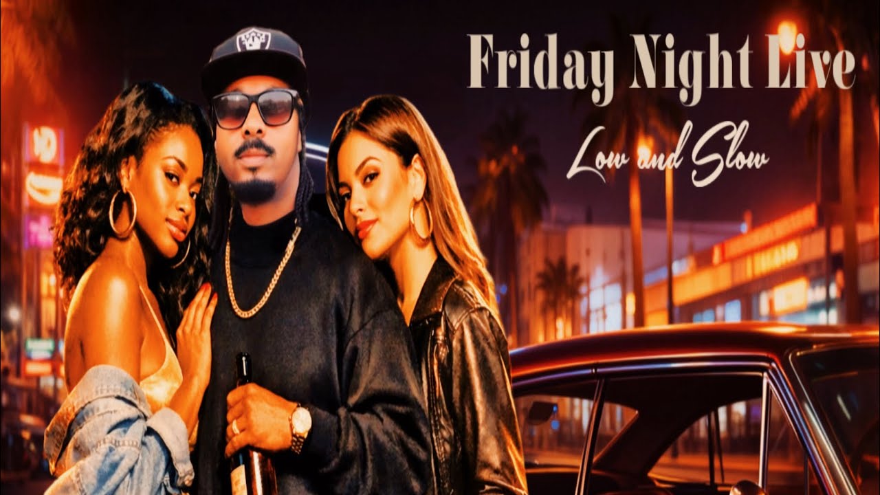 Friday Night Live @theglewshow #livemusic #90smusic #lowriderculture #slowjams #lowridervibes 