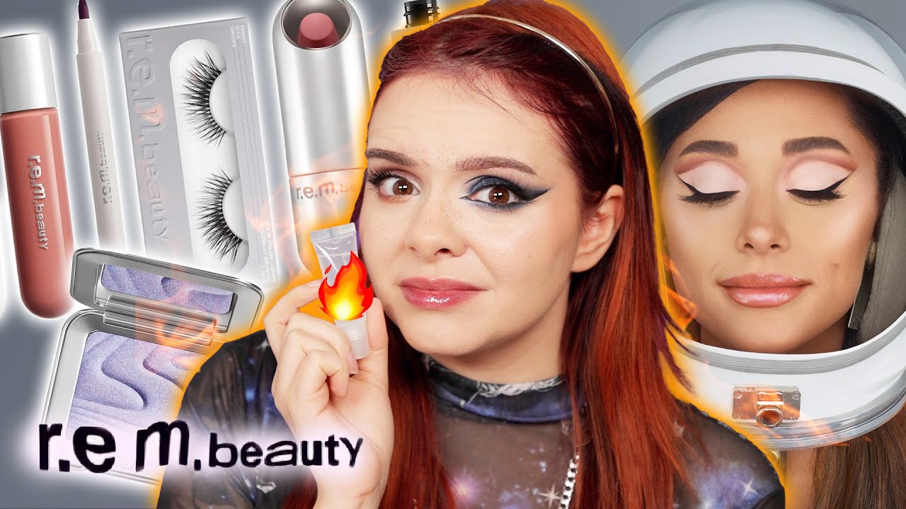 Was kann die neue Makeup Marke von Ariana Grande?! 🧐 Ich teste R.E.M Beauty