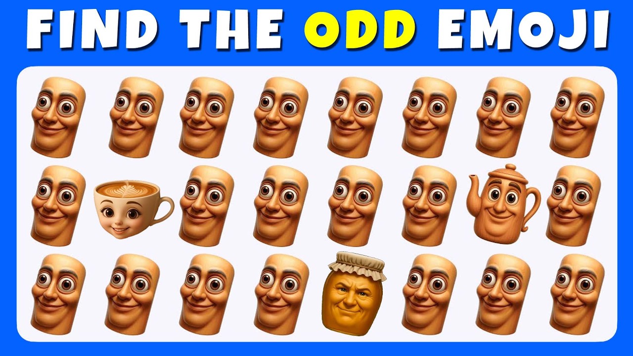 Find the ODD One Out | Italian Brainrot Tung Tung Sahur | Easy Medium Hard