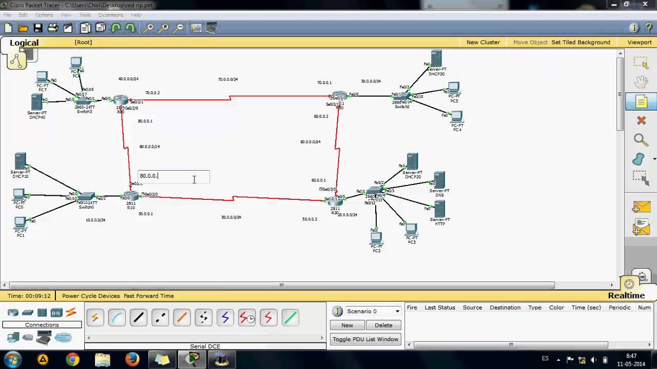 Enrutamiento Dinámico Cisco Packet Tracer