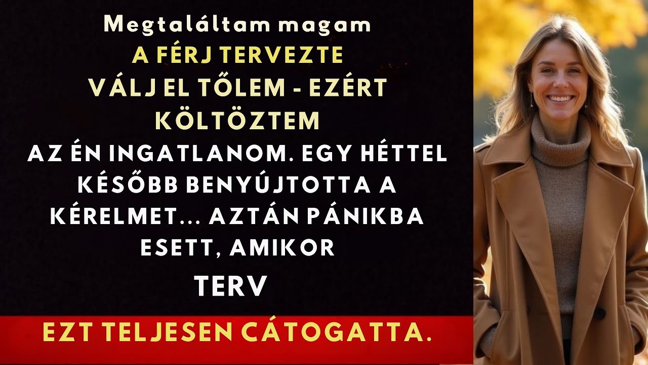 Rájöttem, hogy a férjem el akar válni tőlem, ezért elvittem a vagyonomat. Egy héttel később...