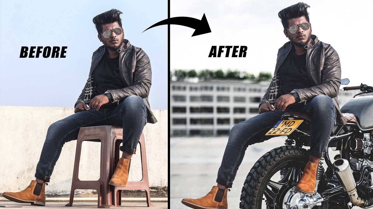 Background Change Tutorial / Photoshop Tutorial / Photo Manipulation / Photoshop Manipulation /