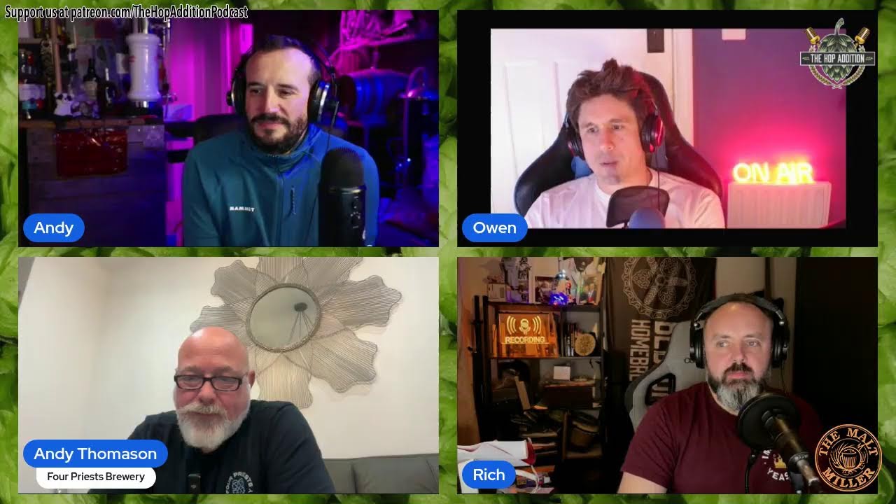 Episode 133 - Andy Thomason from Four Priests Brewery