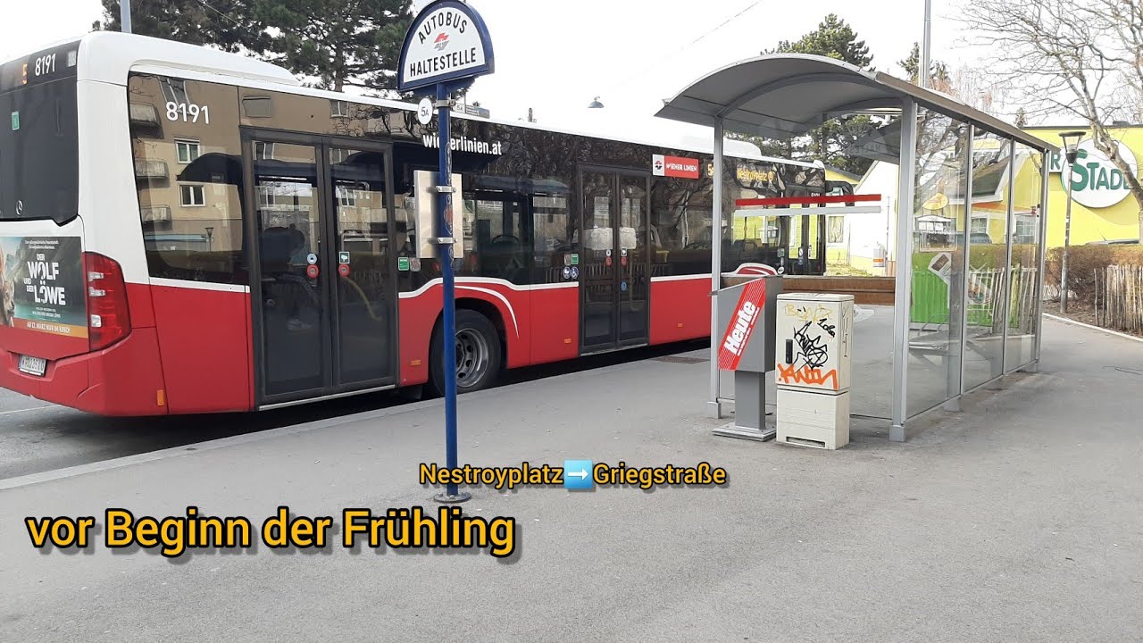 Wiener Linien Linie 5A 🚍 #081 Nestroyplatz➡️Griegstraße