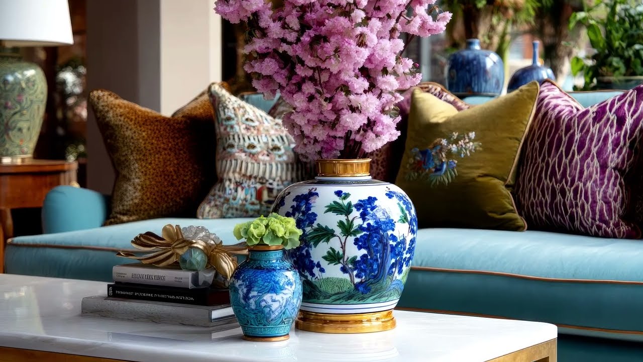 Spring 2026 Luxury Apartment Decor Ideas | Glamorous and Eclectic Style Ideas