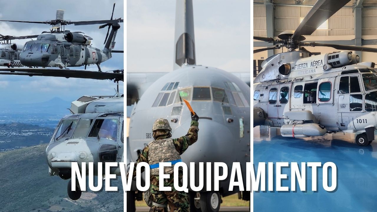 El secretario de la Defensa Nacional confirma la compra de nuevos aviones y helicópteros para la FAM