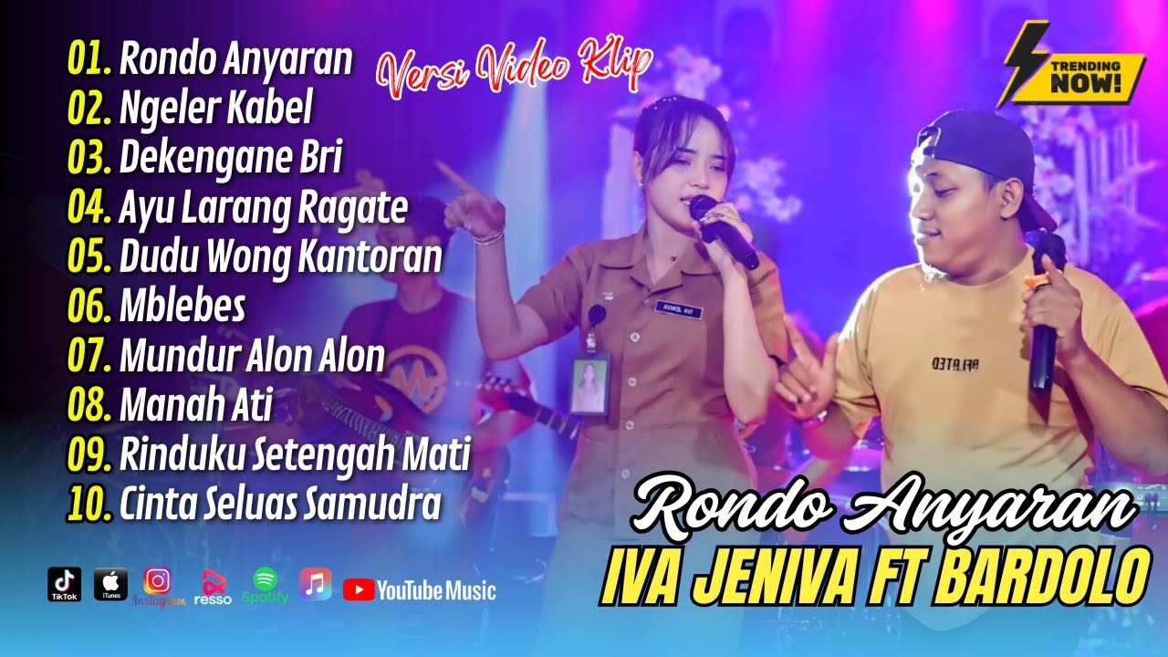 RONDO ANYARAN - Iva Jeniva (Bu Lurah) Ft Bardolo - NGELER KABEL || ALBUM DANGDUT TERBARU 2025
