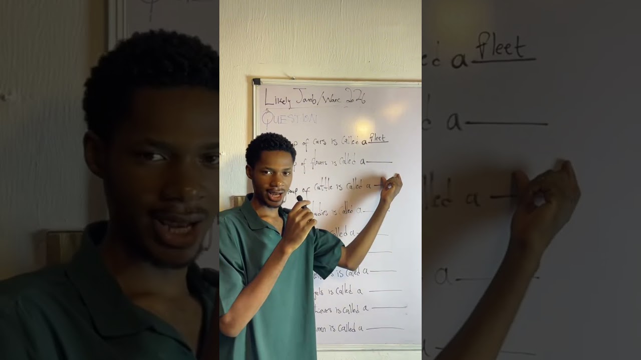 Jamb Likely English question 