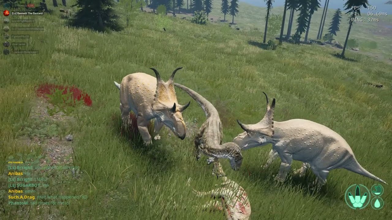 The Isle Legacy - Utah Gameplay - Hunting Grounds Part 3