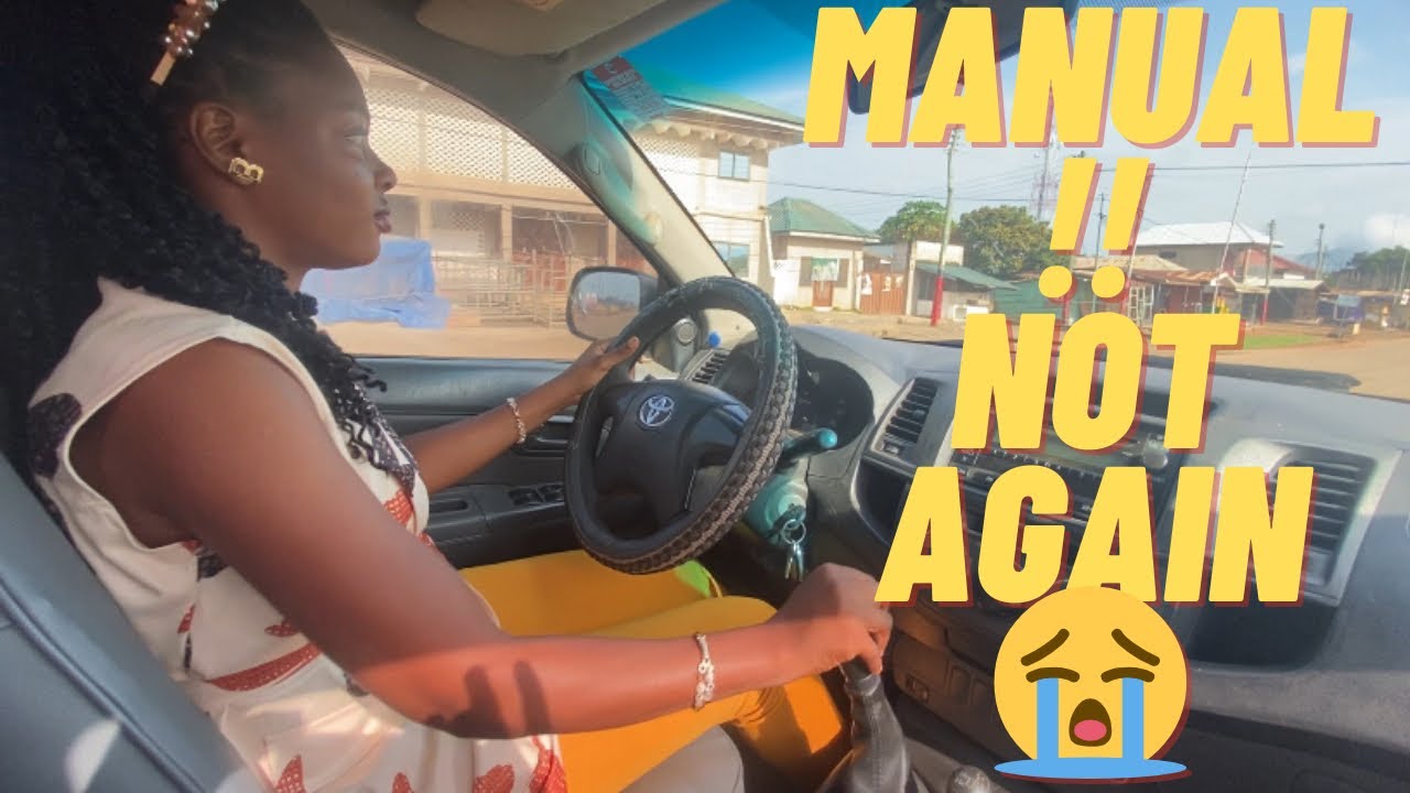 FIRST TIME DRIVING MANUAL AFTER 1 WEEK OF DRIVING SCHOOL AND THIS HAPPENED 😭