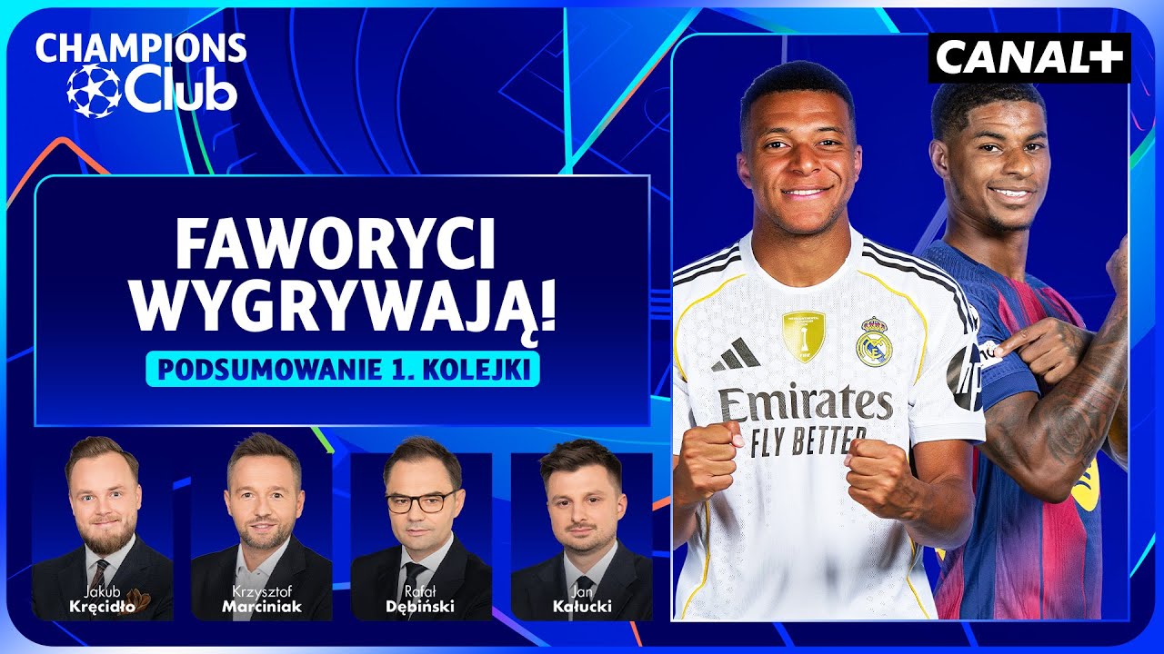 WYGRANE FAWORYT&Oacute;W! PODSUMOWANIE 1. KOLEJKI UEFA CHAMPIONS LEAGUE | CHAMPIONS CLUB