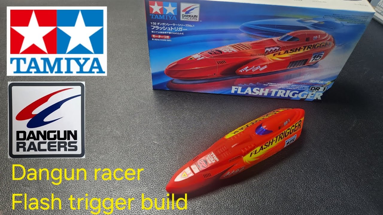 Tamiya 17601 dangun racer flash trigger build