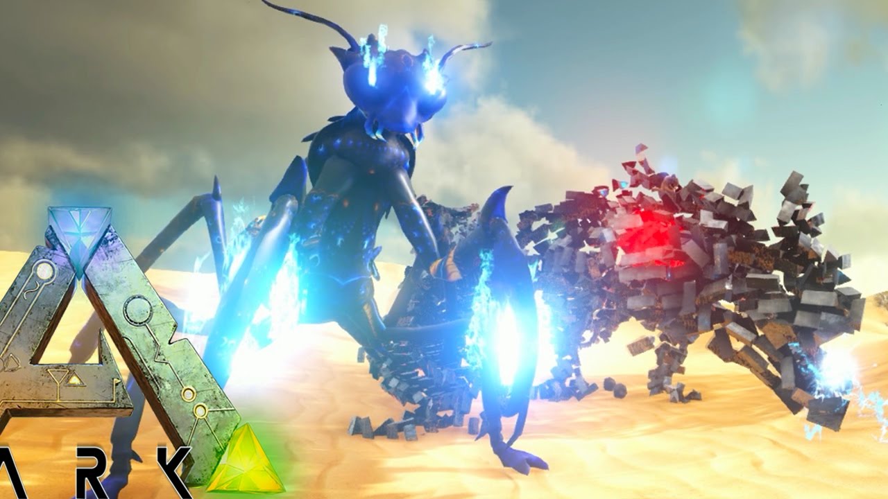 Ark Survival Evolved - MAGIC MEGA MANTIS, SHAPE SHIFTING WRAITH (Ark Scorched Earth Gameplay)