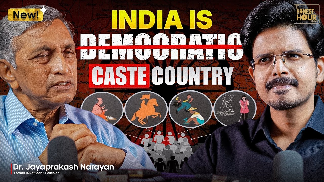 🚨India is Democratic/Caste country | JP Narayana IAS | Honest Hour