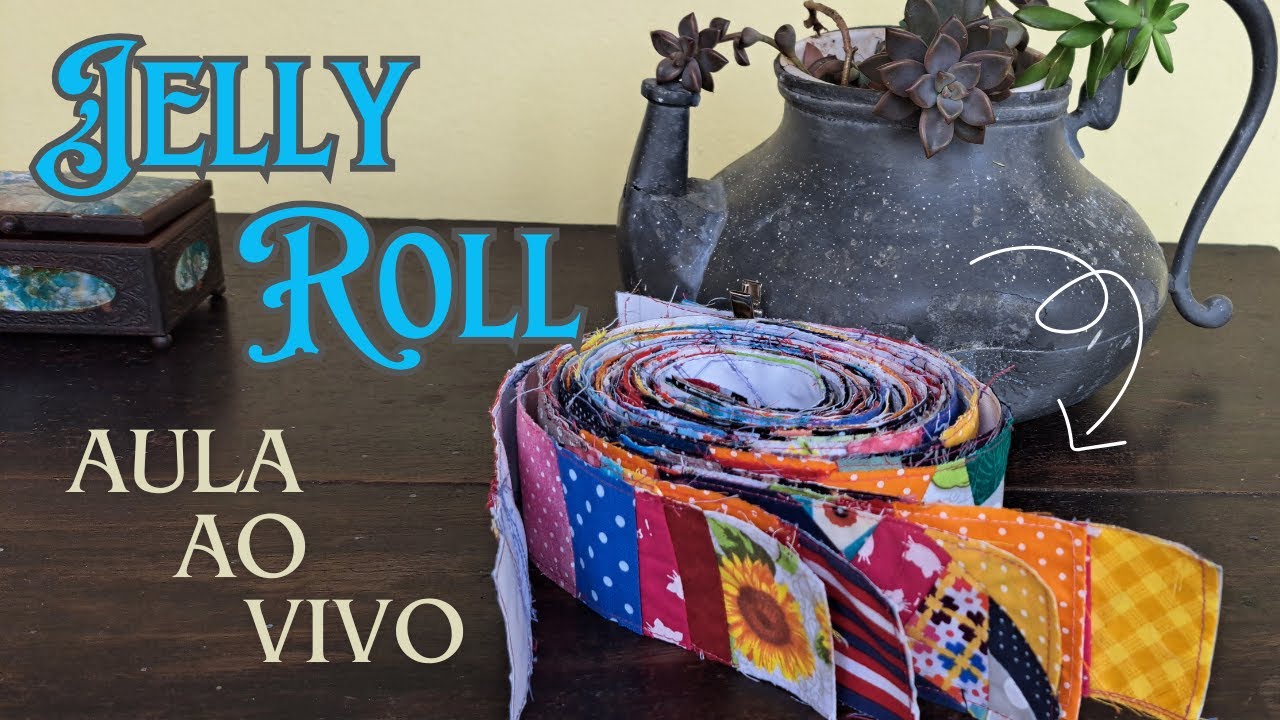 JELLY ROLL! Um jeito incrível de armazenar seus micro retalhos!