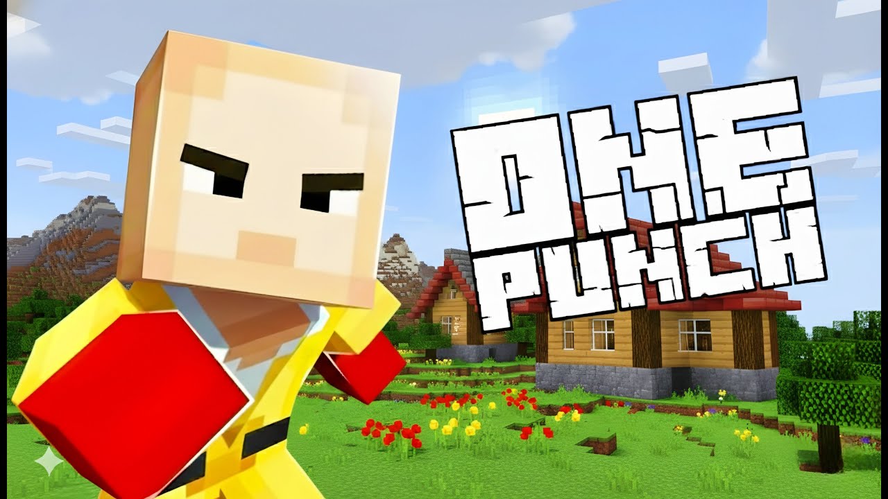 Minecraft But I Have ONE PUNCH MAN Powers&hellip;
