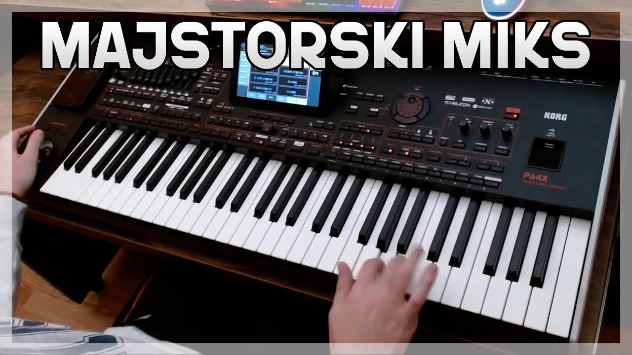 Majstorski MIKS // MARKO MX - Razna Kola Sa Lajva - KORG Pa4x!