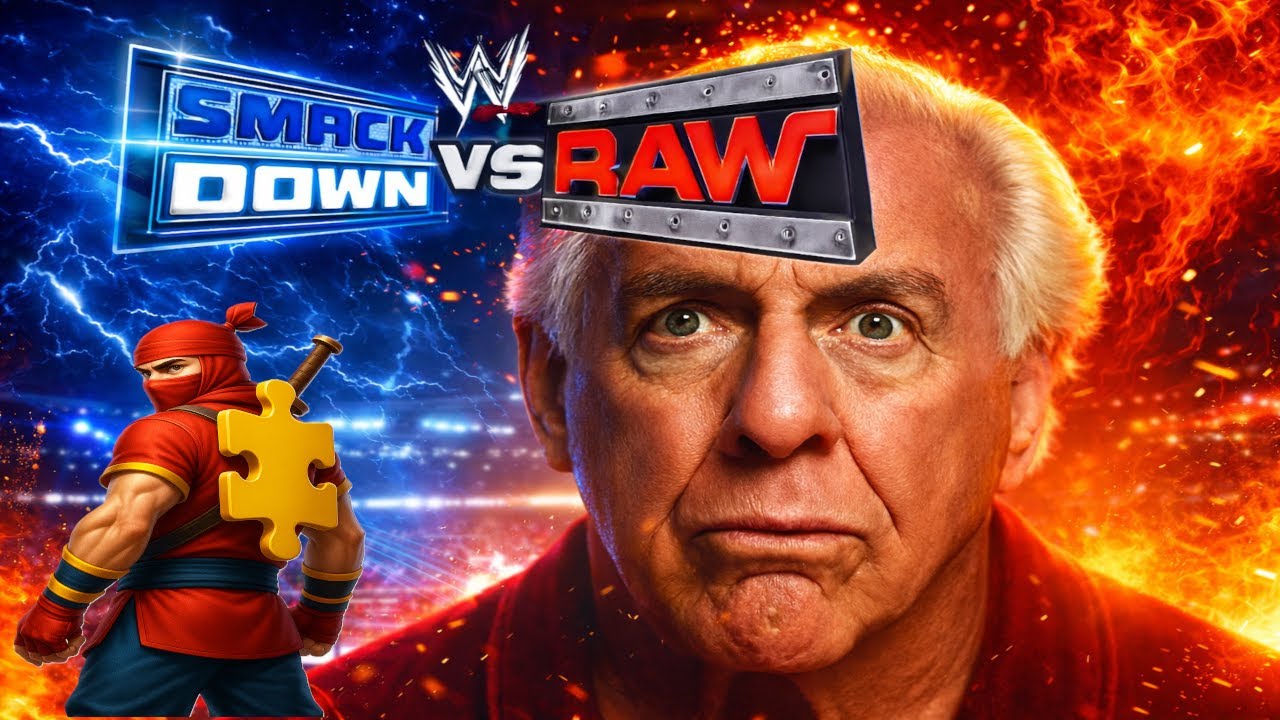 SMACKDOWN VS RAW SEASON MODE – DIAMONDS ARE FOREVER, AND SO IS RIC FLAIR! WOOOOOOO!