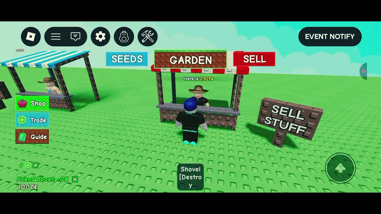 How i get 100T dollars in ROBLOX-grow a garden #viral#roblox #grow a garden