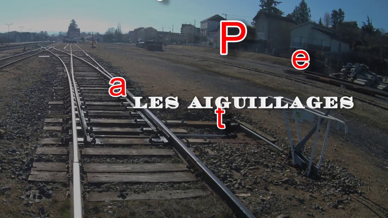 La circulation des trains: partie 7 ( les aiguilles.)