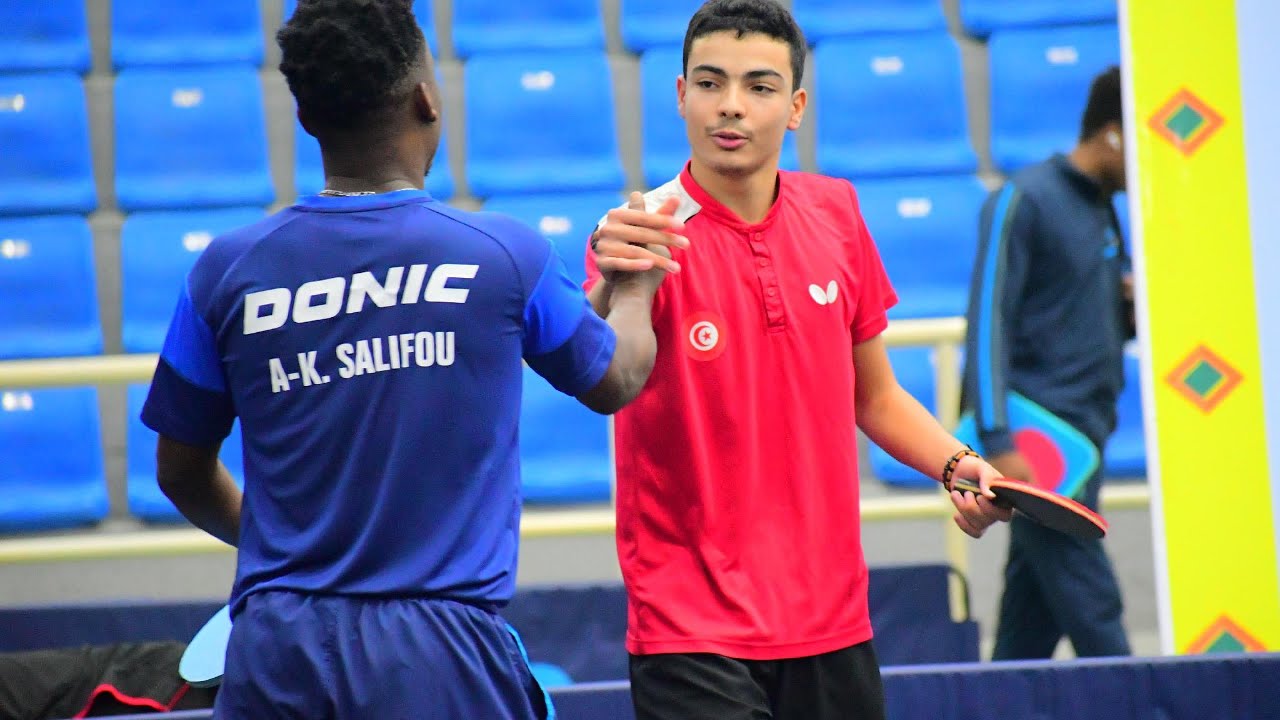 Wassim Essid TUN 4-3 SALIFOU Abdel-Kader BEN / MS/ RD 64 #ITTFAChamps