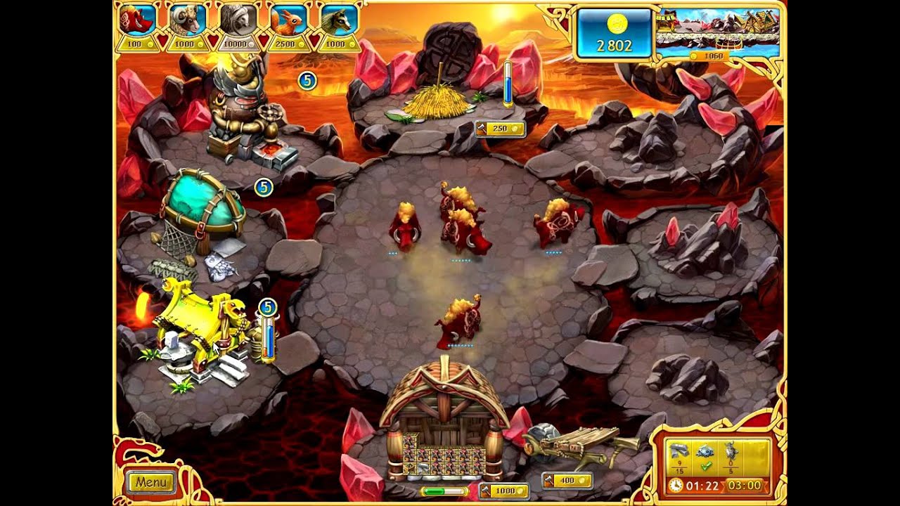 Farm Frenzy: Viking Heroes - Adventure Niflheim Fire 8