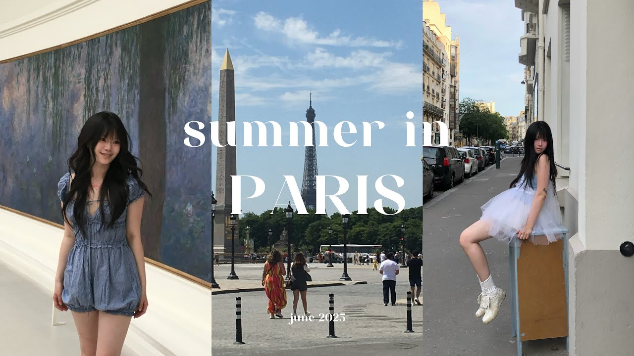 paris vlog 🇫🇷 | 미식의 나라 프랑스 파리에서 먹은 거: 더위