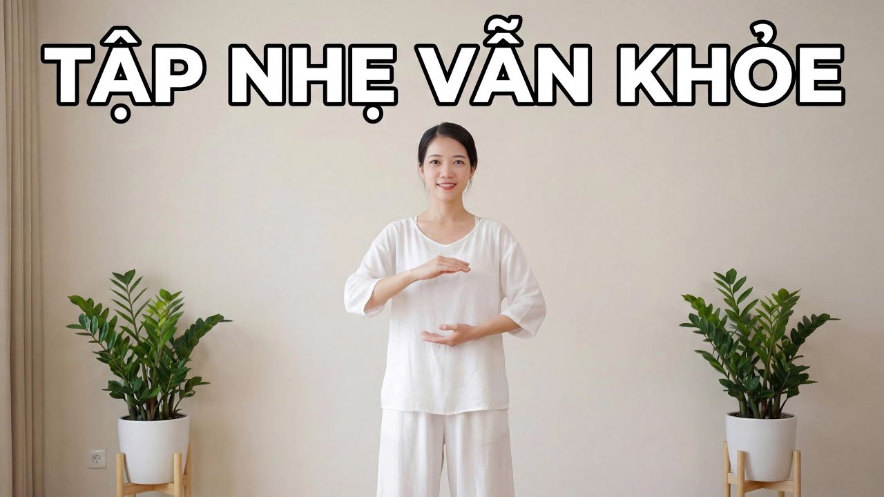 DƯỠNG SINH CỔ TRUYỀN giảm mỡ nội tạng vùng bụng dưới cho phụ nữ trung niên ít vậ