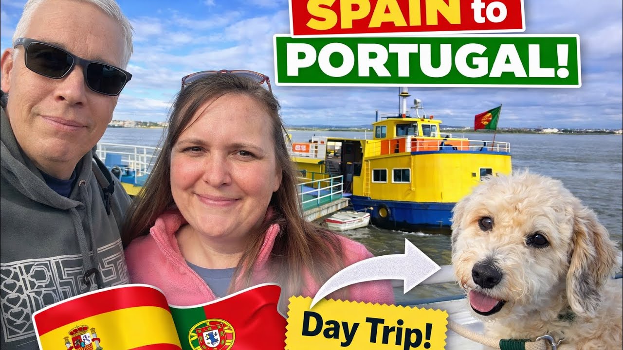 Паром из Испании в Португалию 🇪🇸➡️🇵🇹 | VANLIFE | Однодневная поездка из Аямонте в VRSA