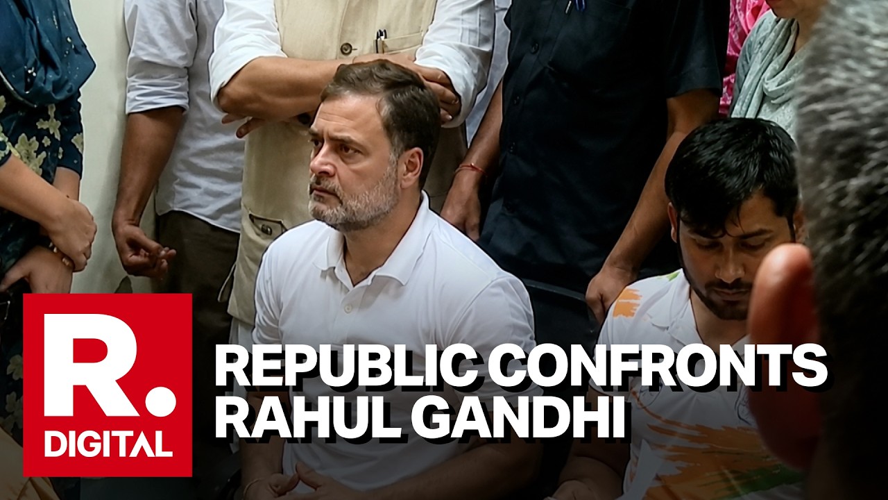 Exclusive | Rahul Gandhi Dharna Over Pellet Row: Republic Questions LoP&rsquo;s Silence