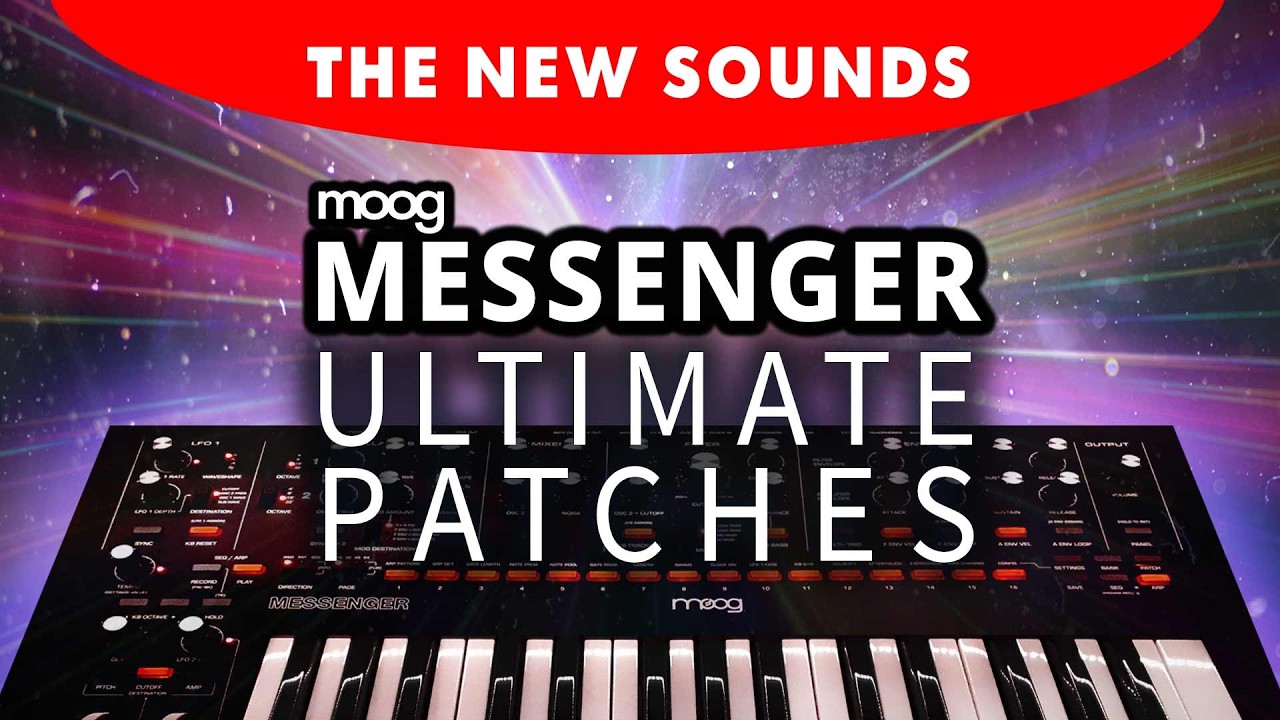 NEW: MOOG MESSENGER PRESETS: The 200 New Patches [Sounds Demonstration]