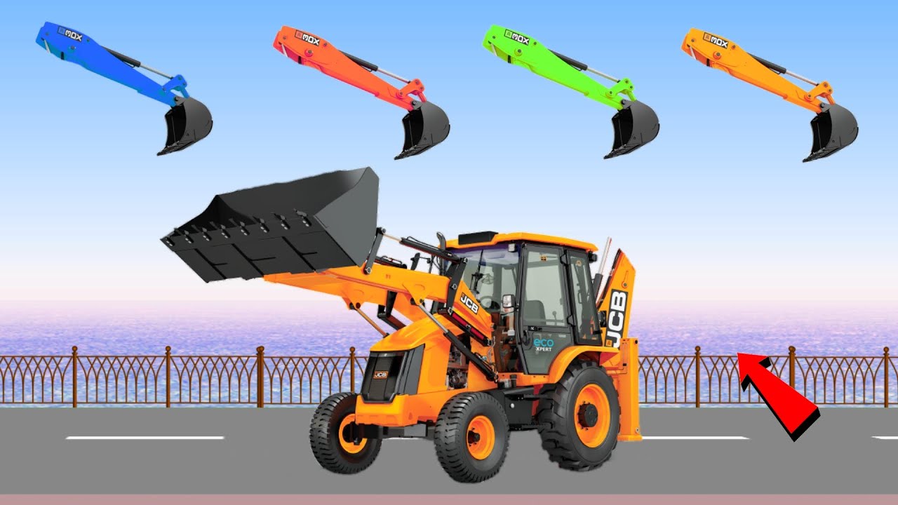 CORRECTLY GUESS THE IMAGE OF THE JCB RIGHT PART - Jcb Tractor Video
