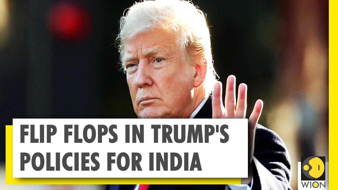 Trump's India Policy: Full of Flip-Flops | WION News | World News
