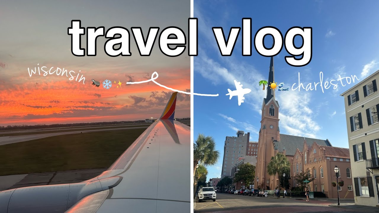 travel vlog to charleston, sc | finding filming sites from obx