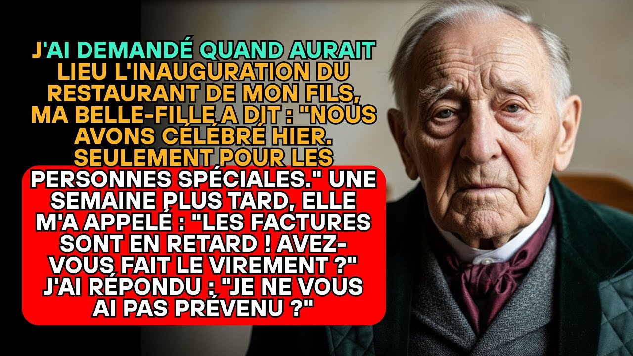 MA BELLE-FILLE A DIT : 