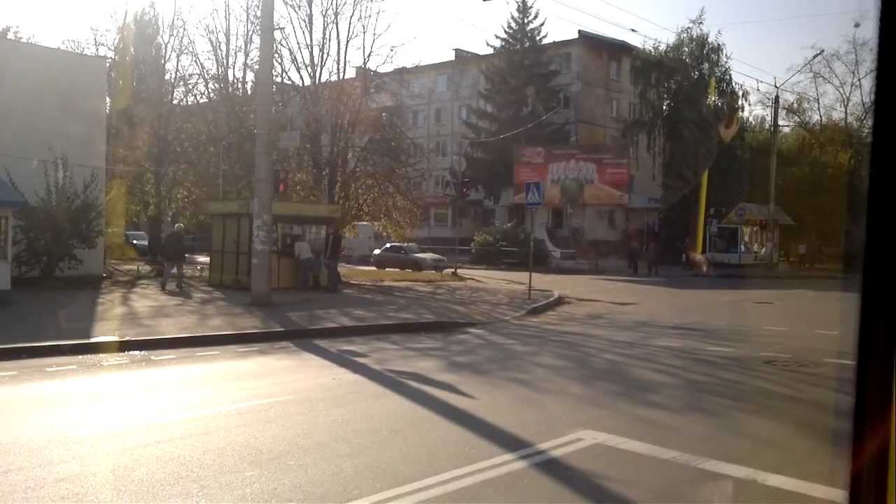 Поездка на Богдане Т701.10 №125 в Полтаве 20.10.2011.mp4