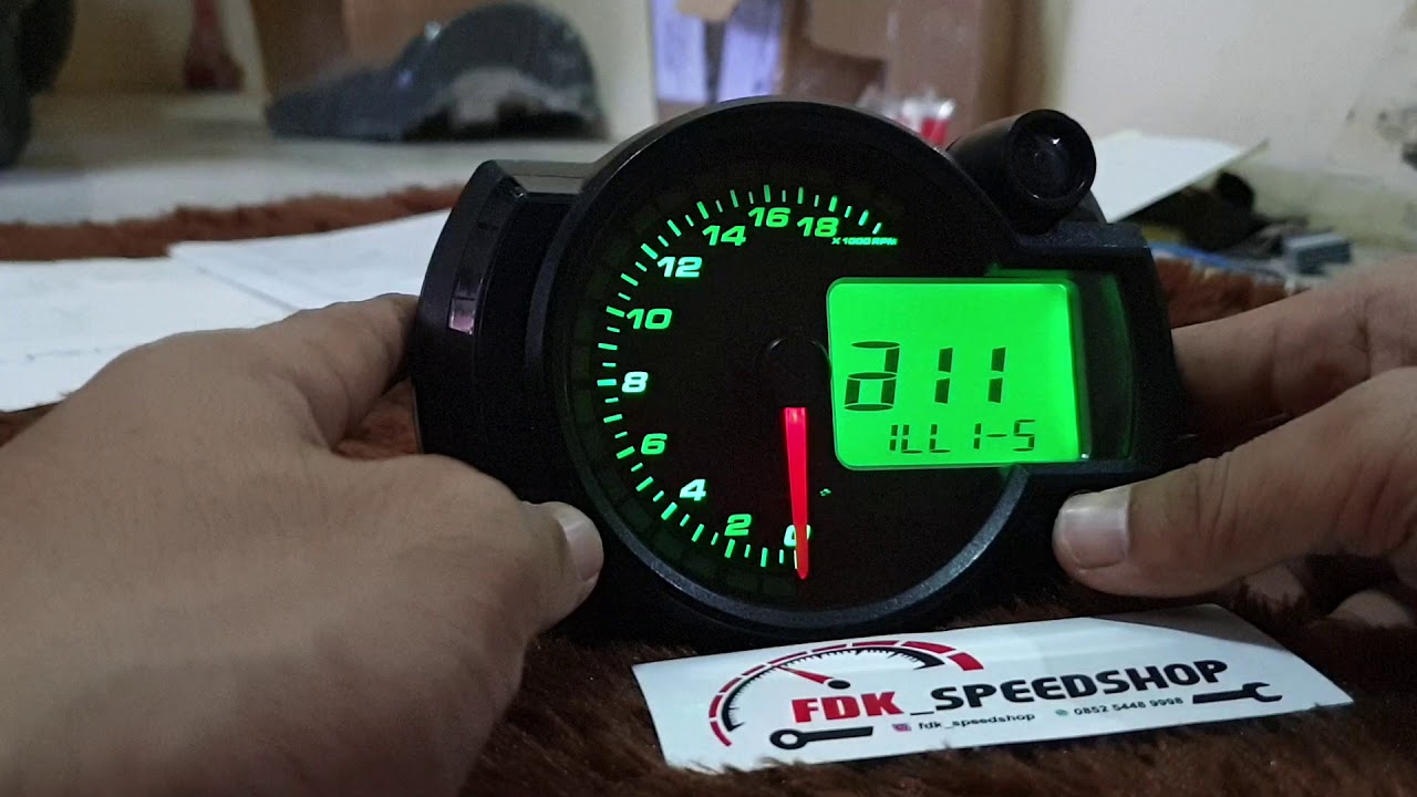 Cara seting speedometer koso rx2n+ original biar akurat