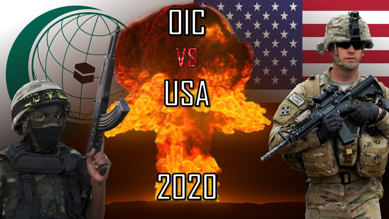 🔥 OIC vs USA 2020 (Military Power Comparison)