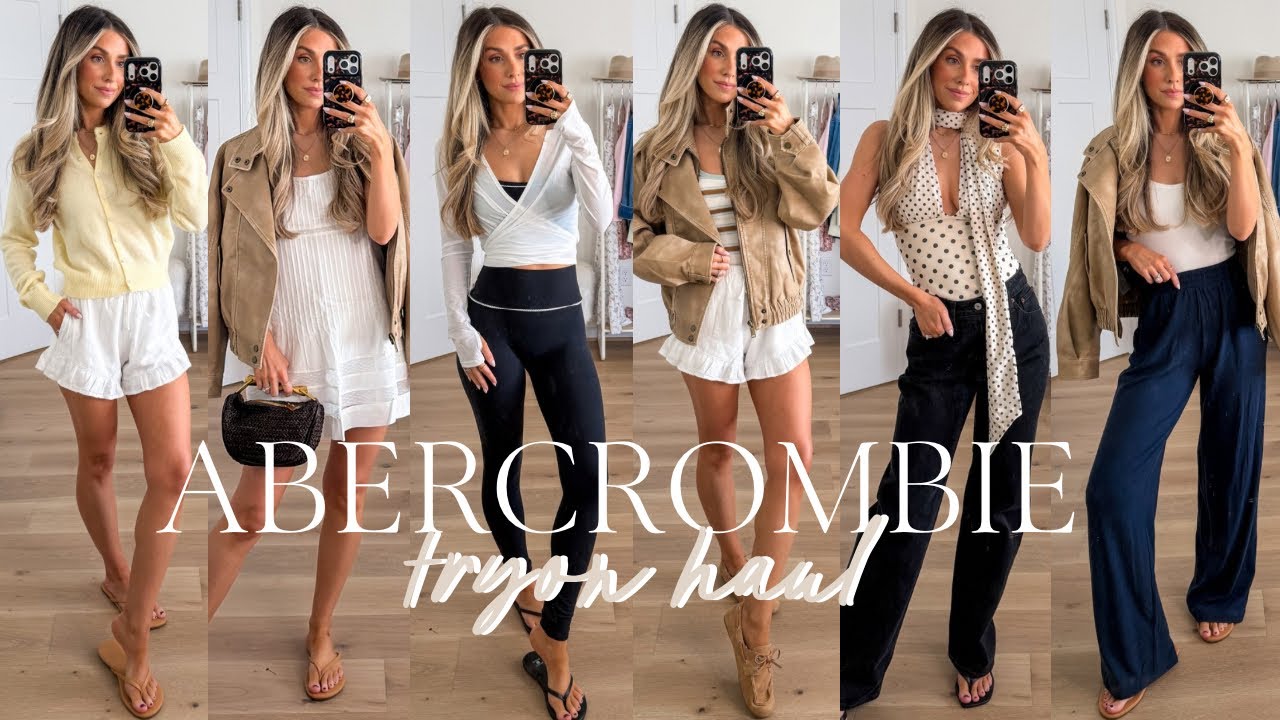 Примерка вещей Abercrombie | Весенние образы и новинки!