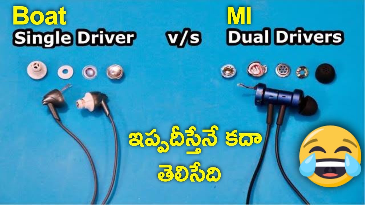 Mi Dual Drivers Earphones Teardown,Dual Drivers Earphones Vs Single Drivers Earphones|| In Telugu ||
