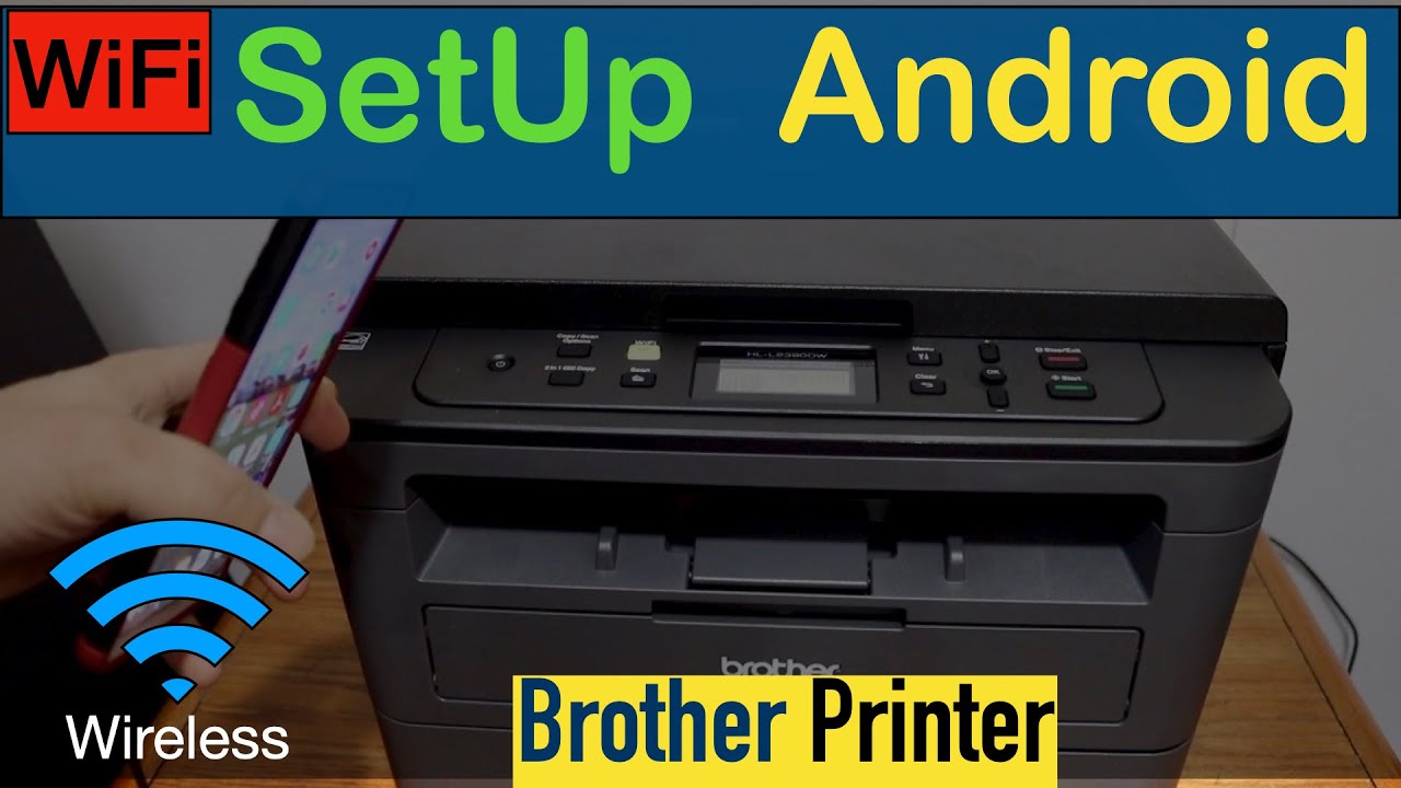 Brother Printer WiFi SetUp for Android.