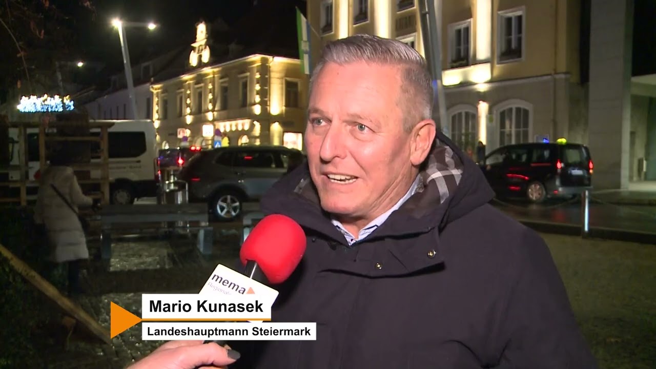 Er&ouml;ffnung Weihnachtsmarkt Bruck an der Mur
