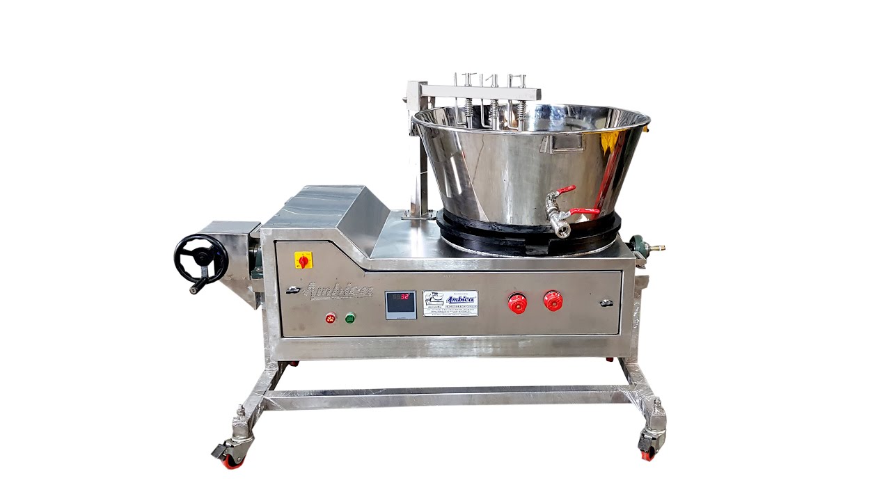 Ambica Milk Boiling Machine with Gas Burner(110 SS G V T)