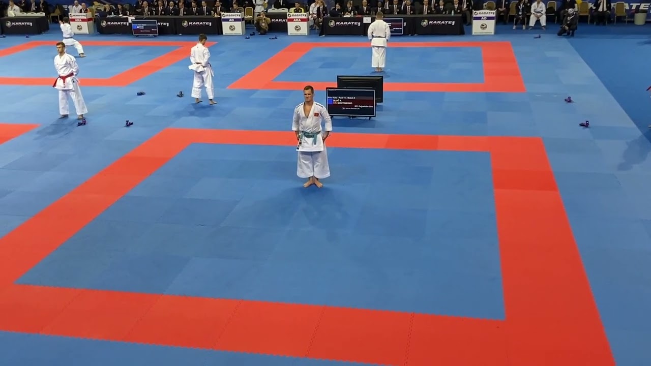 Machida Yasuhiro (JPN) kata Anan Dai vs Vladimir Mijac( MNE) gojushiho sho Karate1 Athens 2024