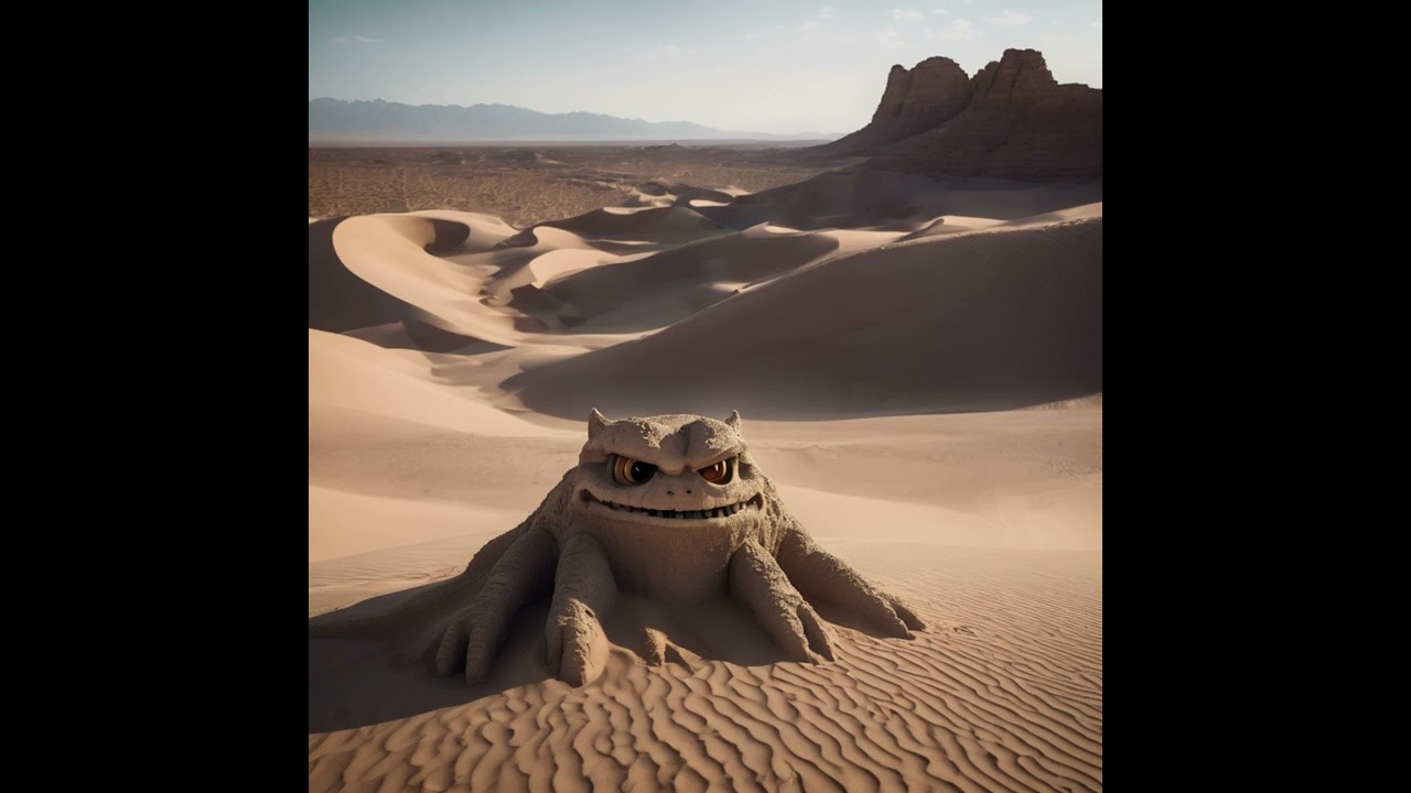 Legends of the Dunes Mysterious Sand Beasts Revealed! 🏜️ #SandMonsters