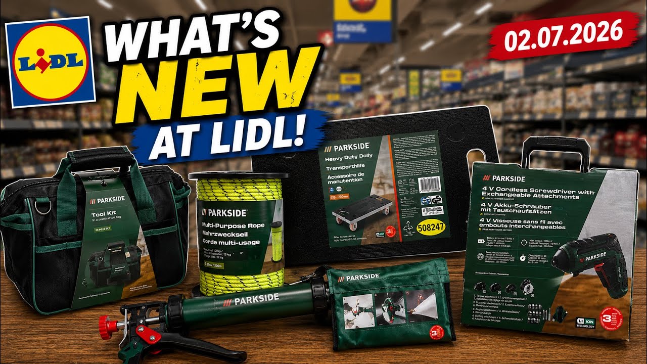 NEW LIDL MIDDLE AISLE FINDS UK | Parkside Special Buys & Weekly Offers | July 2026
