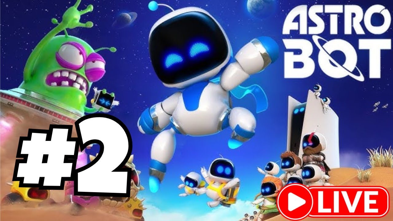 ASTRO BOT AO VIVO | Zerando o jogo no PS5 🚀