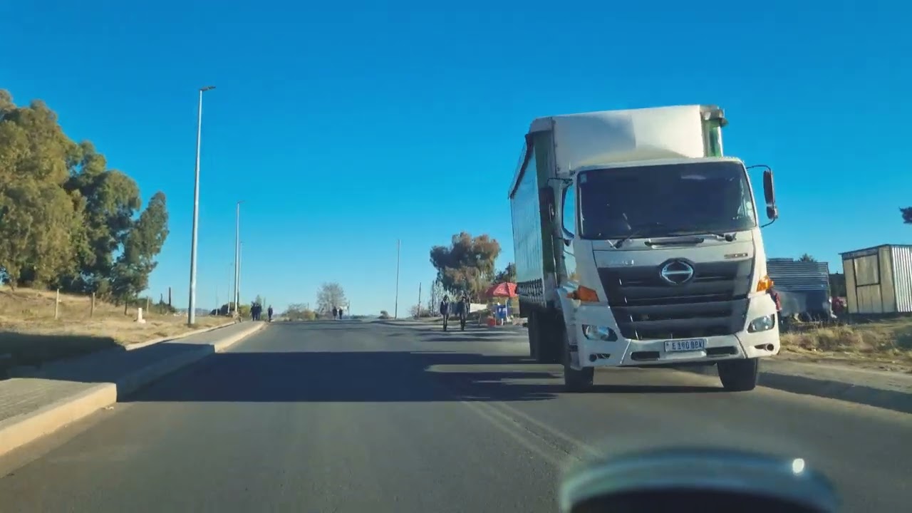 road trip to MAFETENG #lesotho