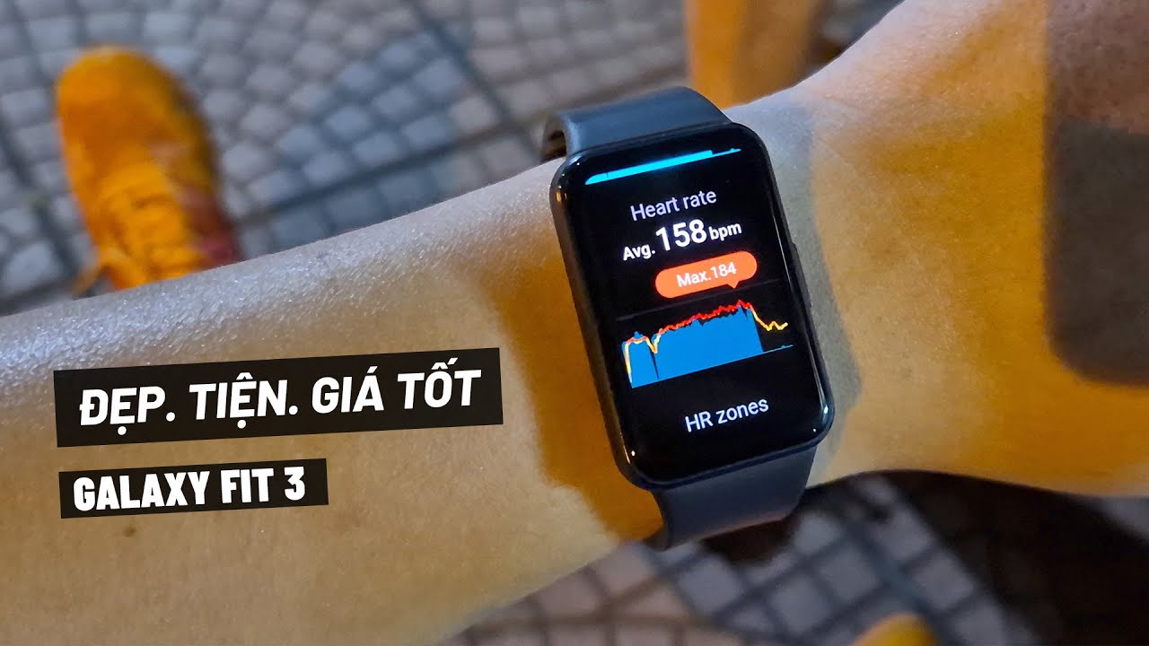 Galaxy Fit 3: Đẹp. Tiện. Ngon trong tầm giá 1,3 triệu!!