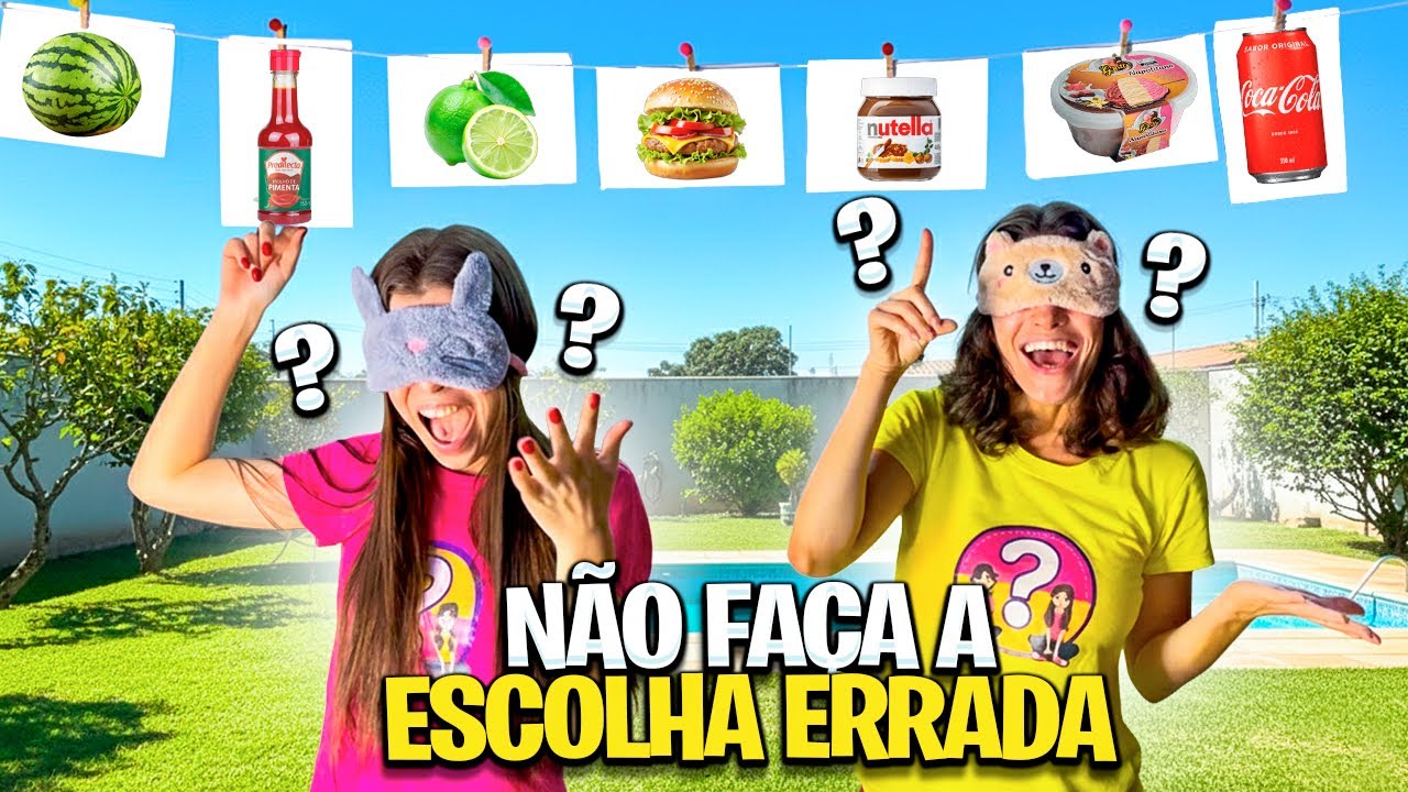 NÃO FAÇA A ESCOLHA ERRADA NO VARAL DE COMIDA! - Desafio